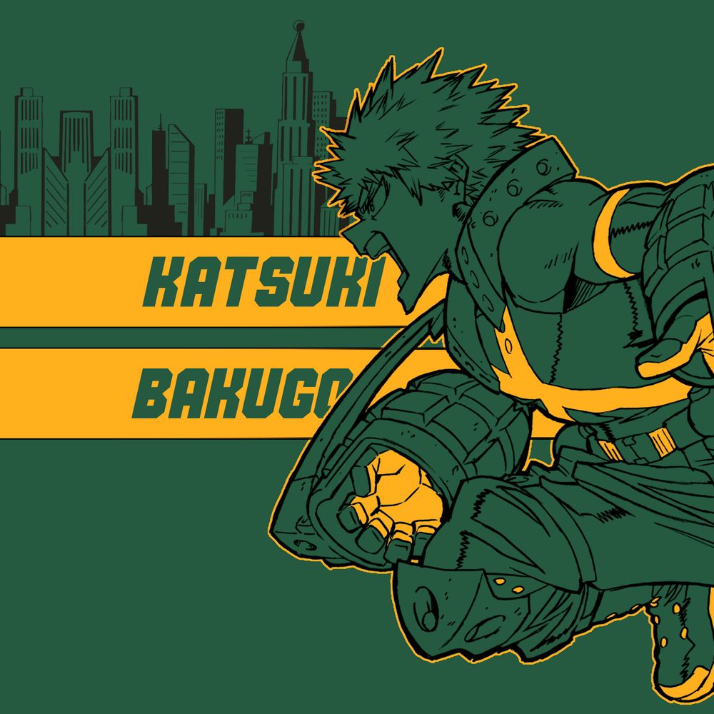 My Hero Academia - Bakugo - T-paita