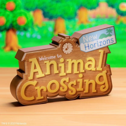 Animal Crossing - Logo - Valaisin (lamppu)