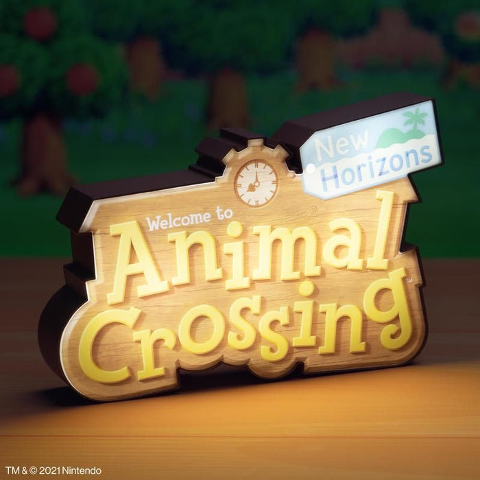 Animal Crossing - Logo - Valaisin (lamppu)