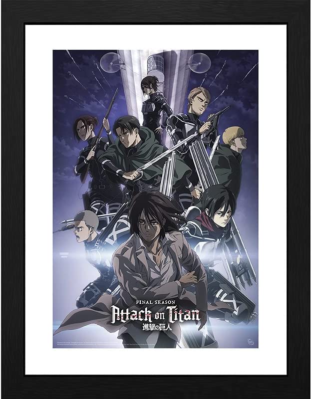 Attack on Titan - Season 4 Key Art - Kehystetty taidejuliste