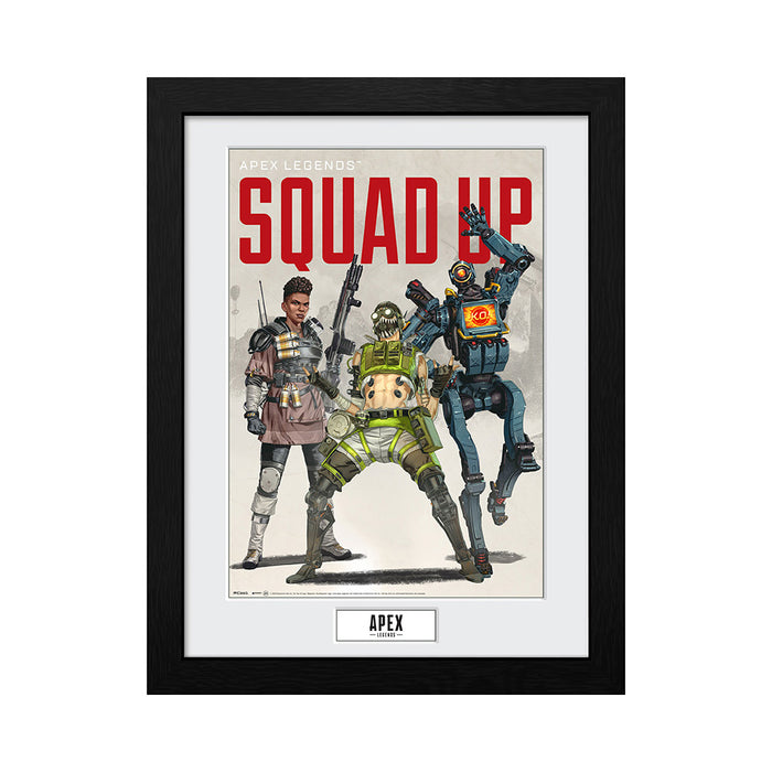 Apex Legends - Squad Up - Kehystetty taidejuliste