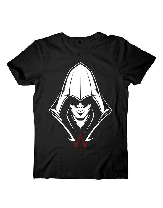 Assassin's Creed - Black Hooded Assassin - T-Shirt