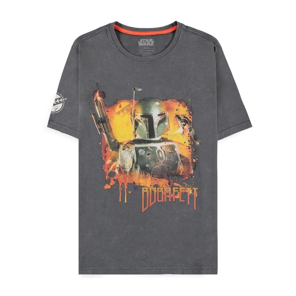 Star Wars: Boba Fett - Acid Wash - T-paita