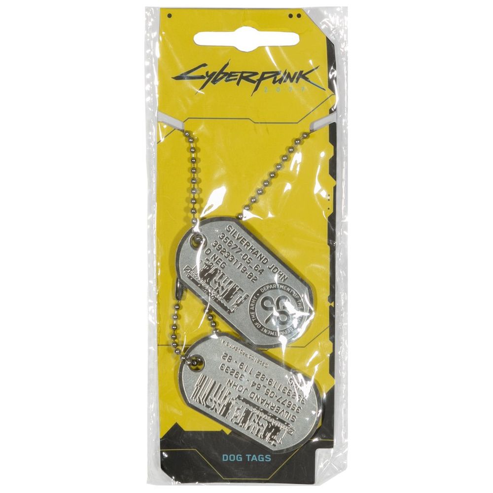 Cyberpunk 2077 - Johnnys Army - Tuntolevy (dog tag)