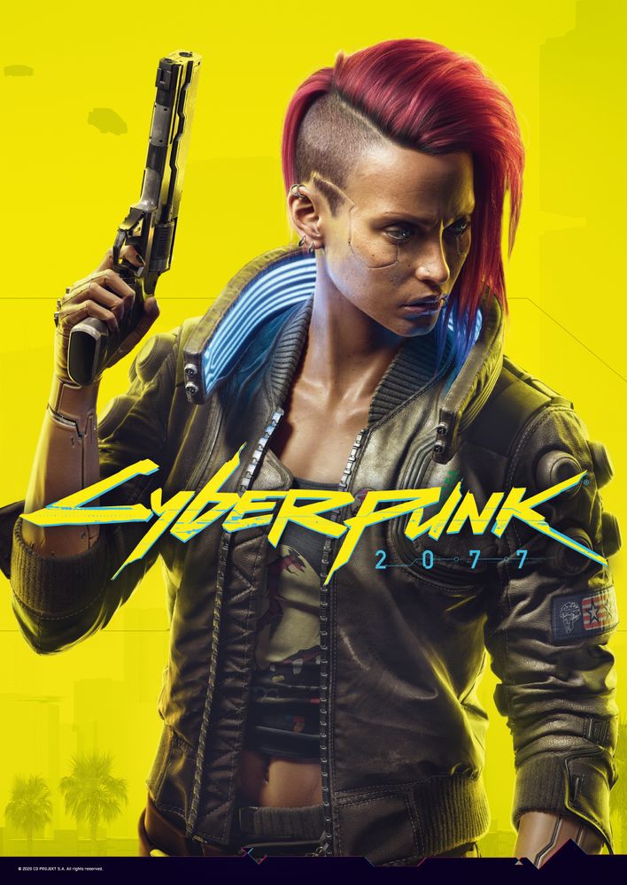 Cyberpunk 2077 - Female V - Palapeli