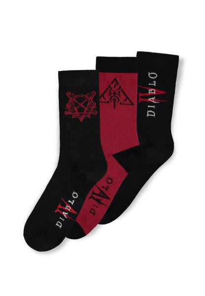 Diablo - Hell Socks - Sukat (3 kpl setti)