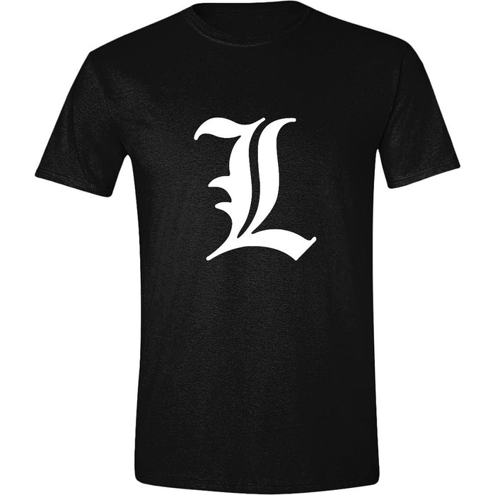 Death Note - L Logo - T-paita