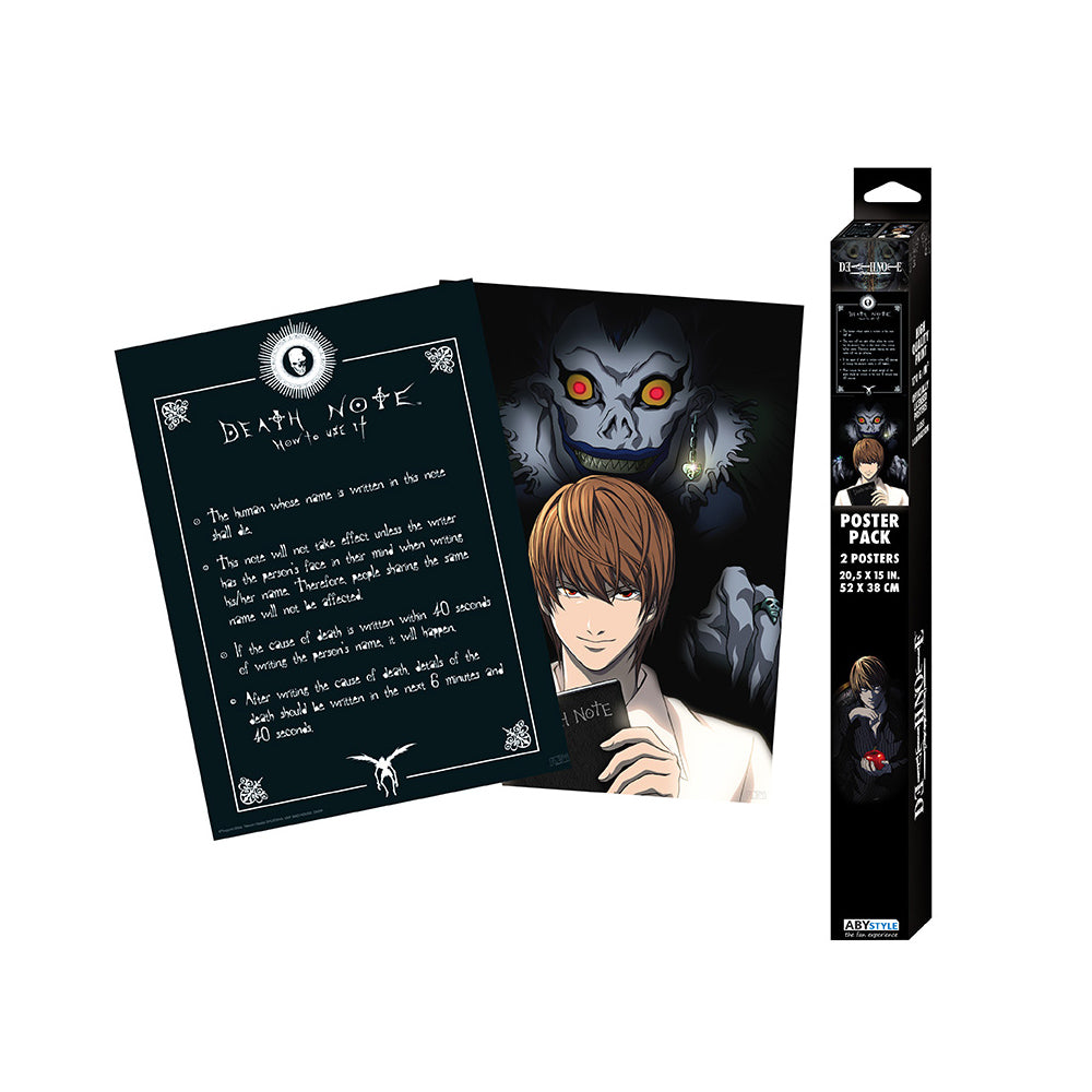 Death Note - Light & Rules - Julistesetti (2 kpl)