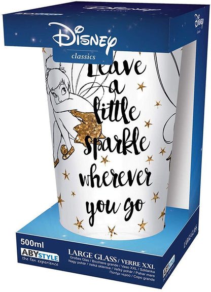 Tinker Bell - Leave a little Sparkle - Iso juomalasi (XXL)