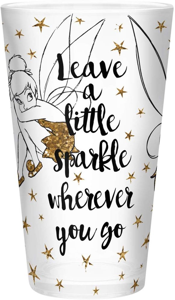 Tinker Bell - Leave a little Sparkle - Iso juomalasi (XXL)