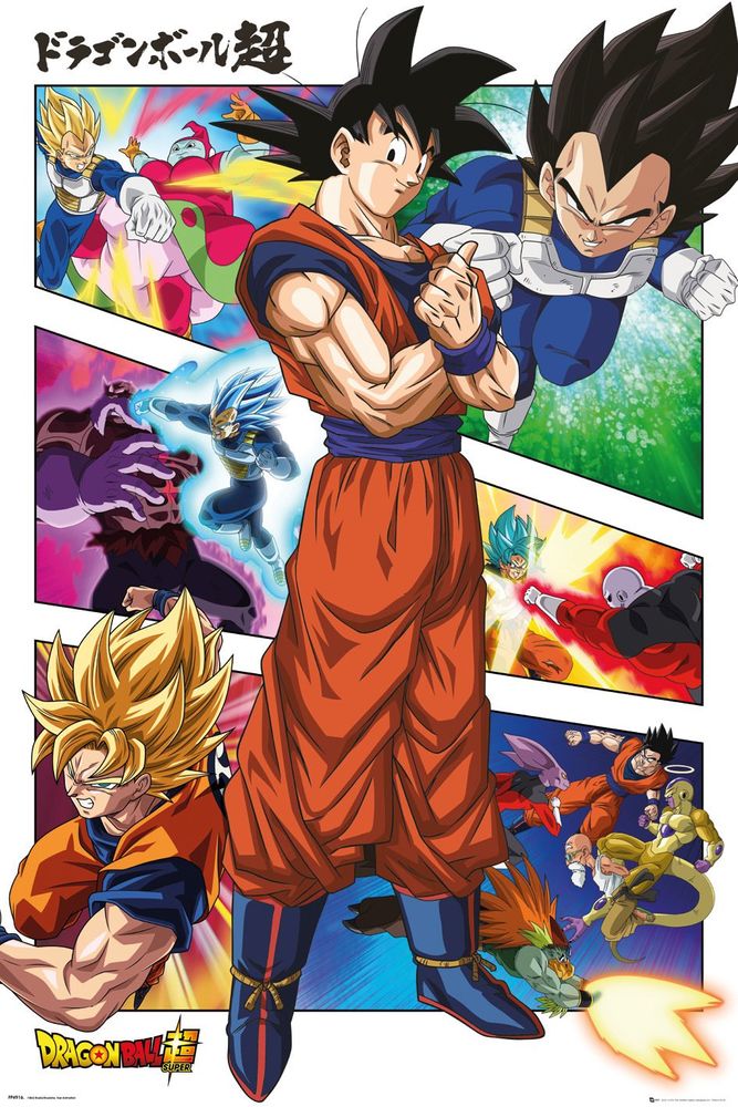 Dragon Ball - Vegeta & Goku - Juliste