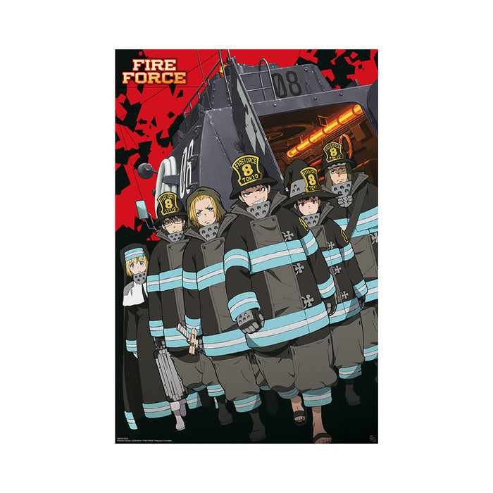 Fire Force - Company 8 - Juliste