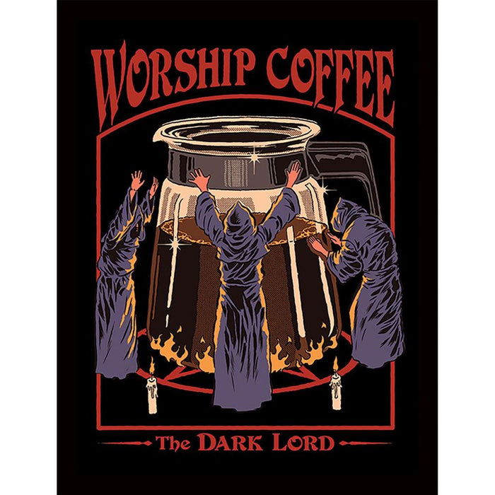 Steven Rhodes - Worship Coffee - Kehystetty taidejuliste
