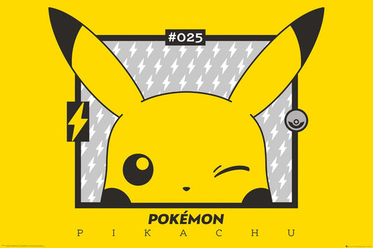 Pokémon - Pikachu Wink - Juliste