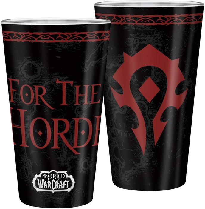 World of Warcraft - For the Horde - Iso juomalasi (XXL)