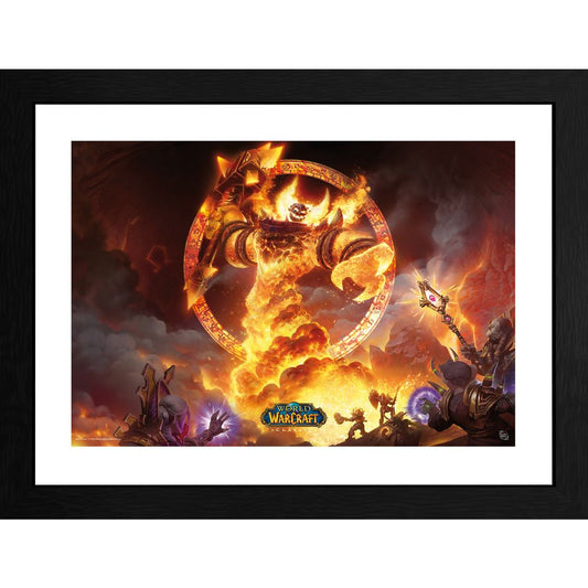 World of Warcraft - Ragnaros - Kehystetty taidejuliste