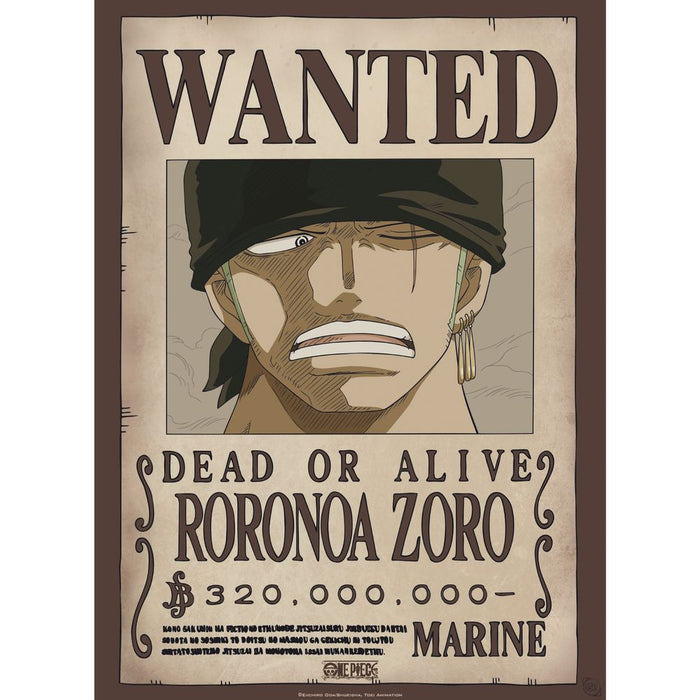 One Piece - Wanted Zoro & Sanji - Chibi-julisteet (2 kpl julistesetti)