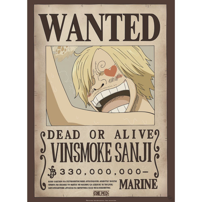 One Piece - Wanted Zoro & Sanji - Chibi-julisteet (2 kpl julistesetti)