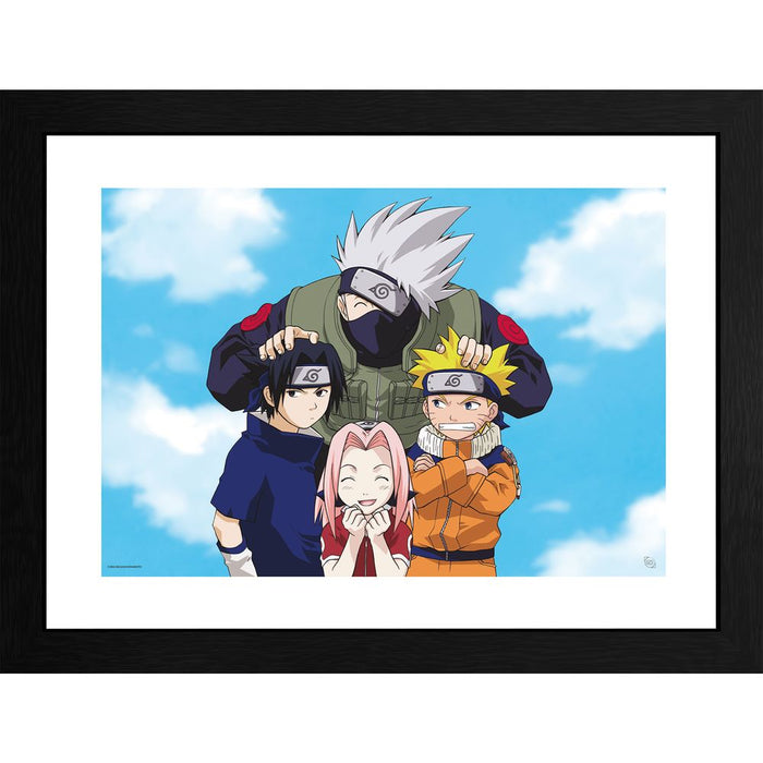 Naruto - Team 7 - Kehystetty taidejuliste