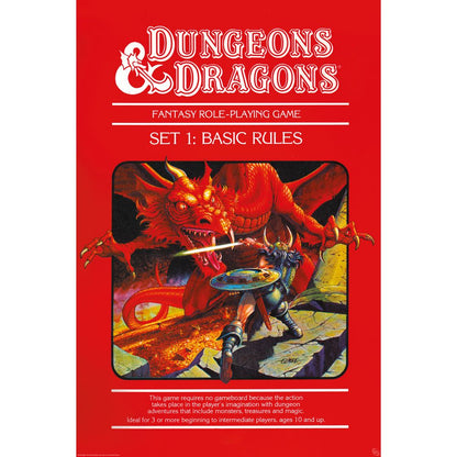 Dungeons & Dragons - Basic Rules - Juliste