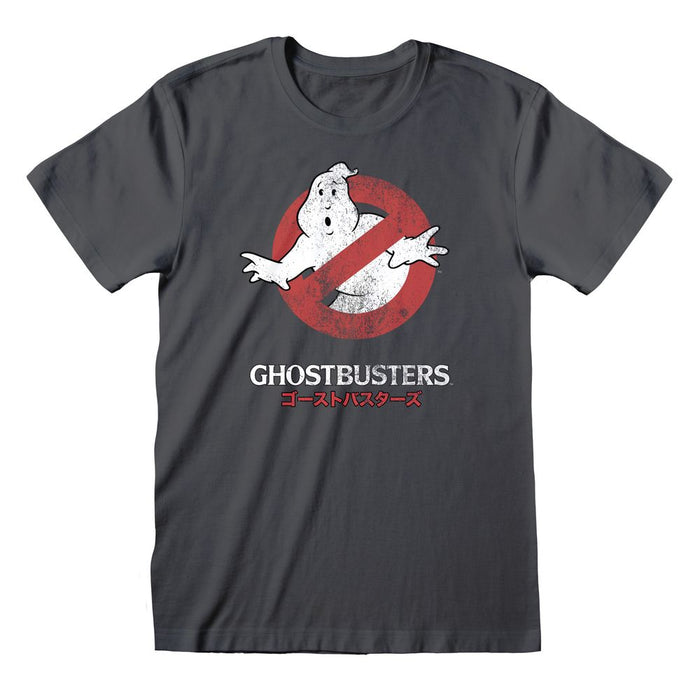 Ghostbusters - Japanese Logo - T-paita