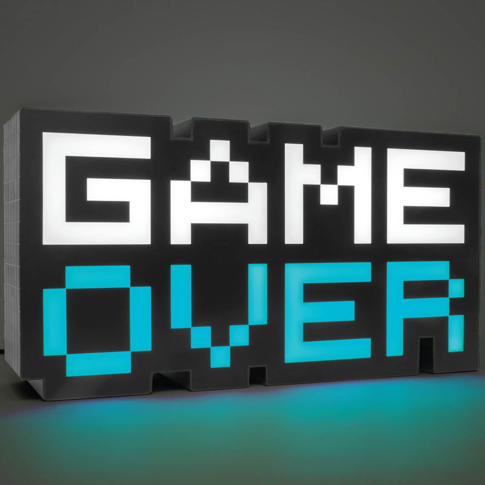 Game Over - 8-Bit - Valaisin (lamppu)