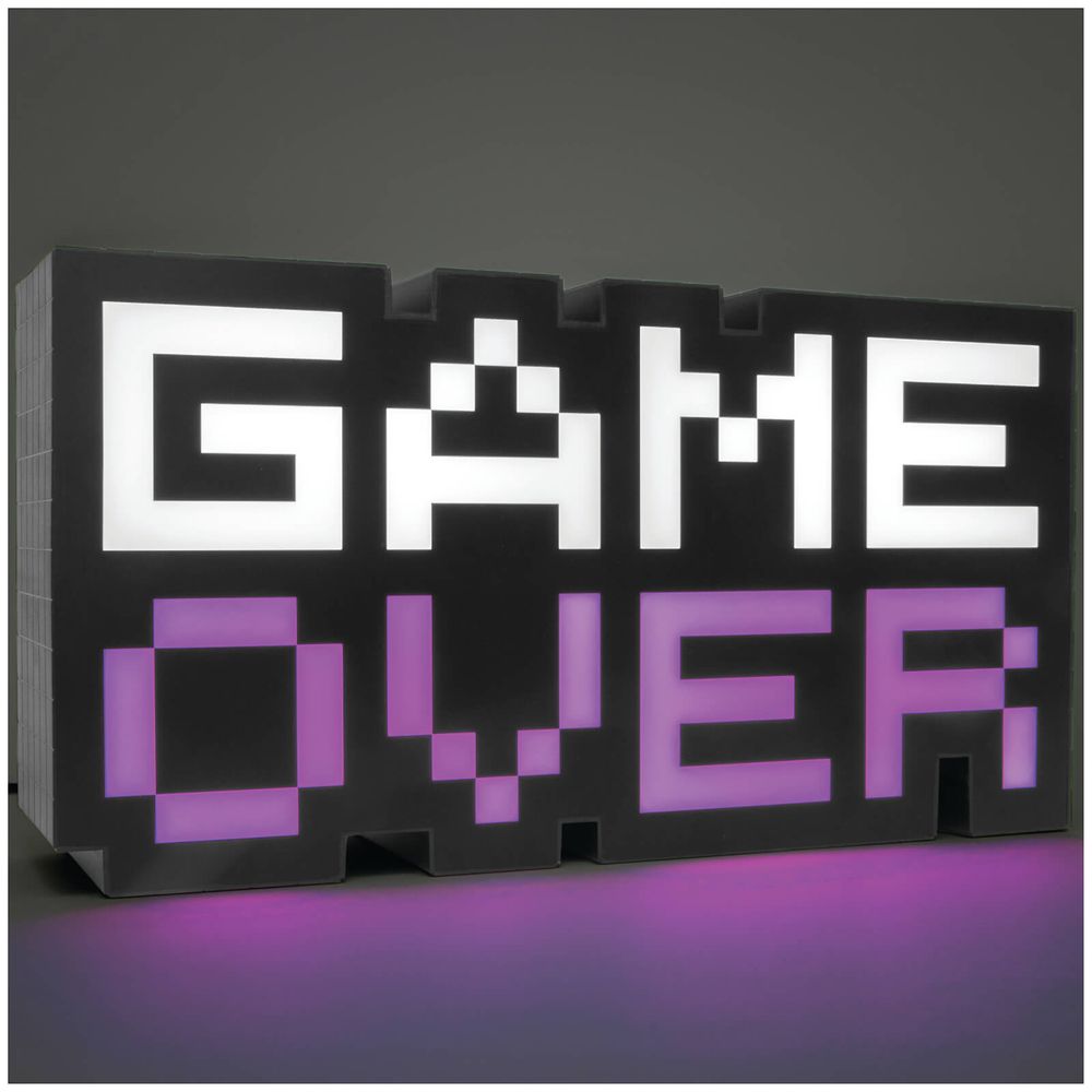 Game Over - 8-Bit - Valaisin (lamppu)