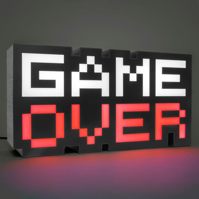 Game Over - 8-Bit - Pöytävalaisin