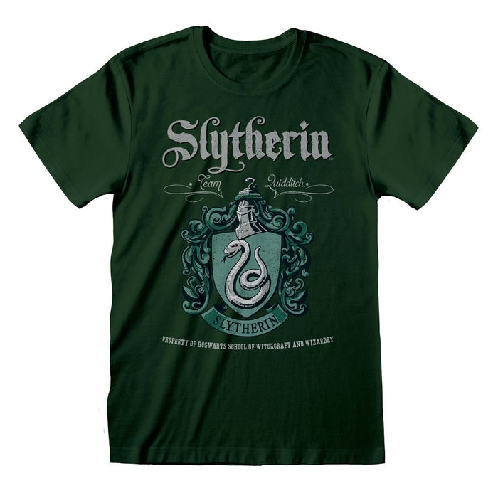 Harry Potter - Slytherin Crest - T-paita
