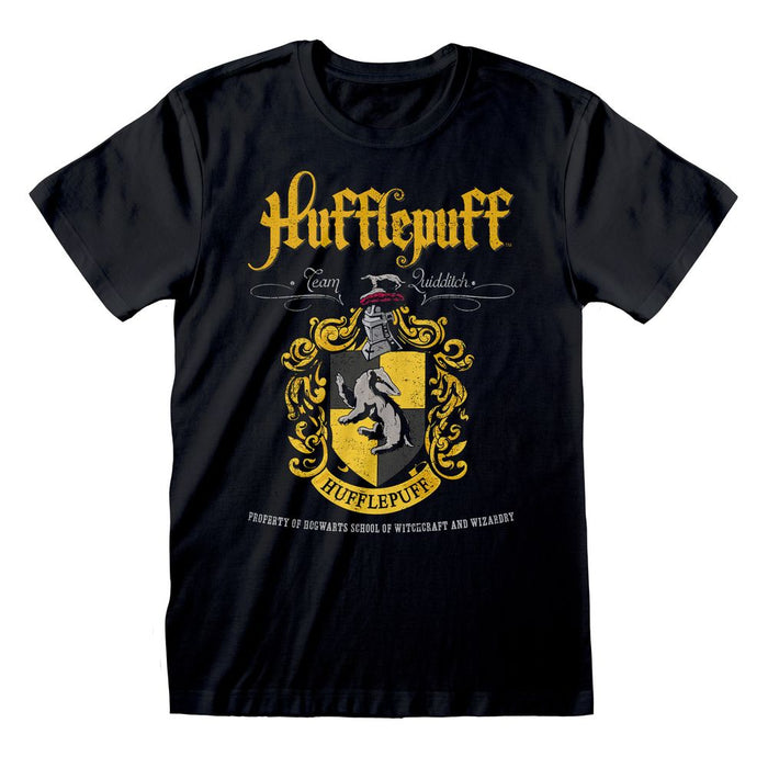 Harry Potter - Hufflepuff Crest - T-paita