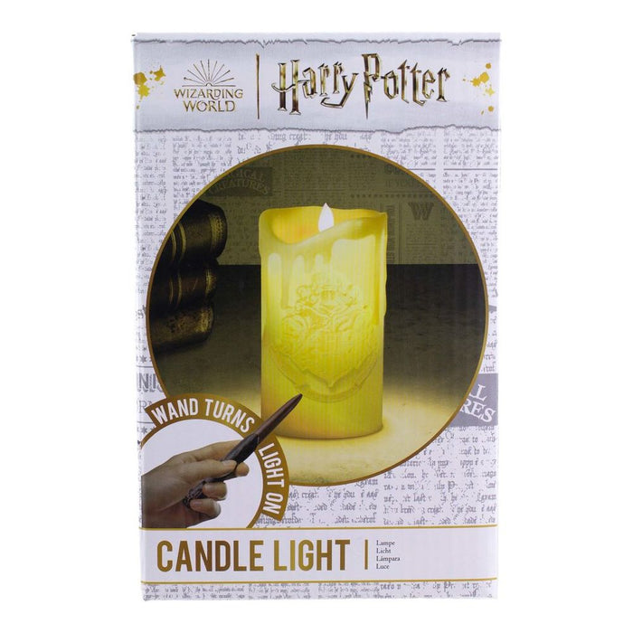 Harry Potter - Crest - Elektroninen kynttilä taikasauvalla