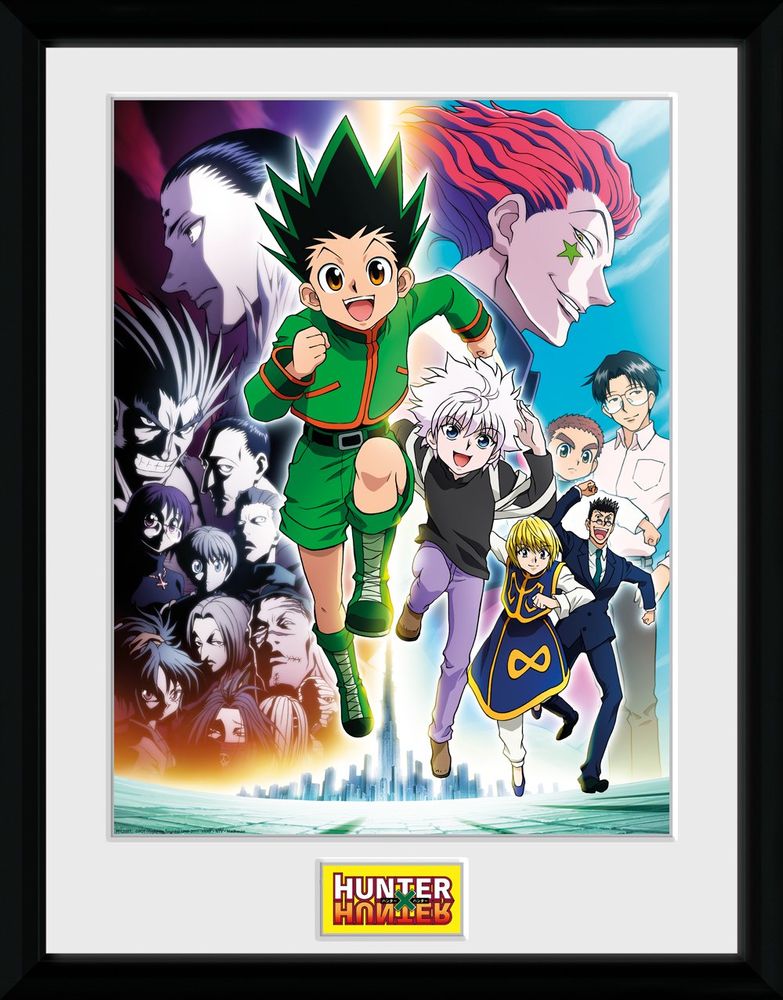 Hunter X Hunter - Running - Kehystetty taidejuliste