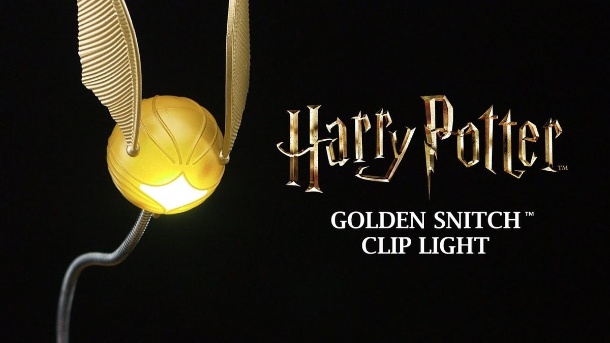 Harry Potter - Golden Schnatz - Reading Lamp —