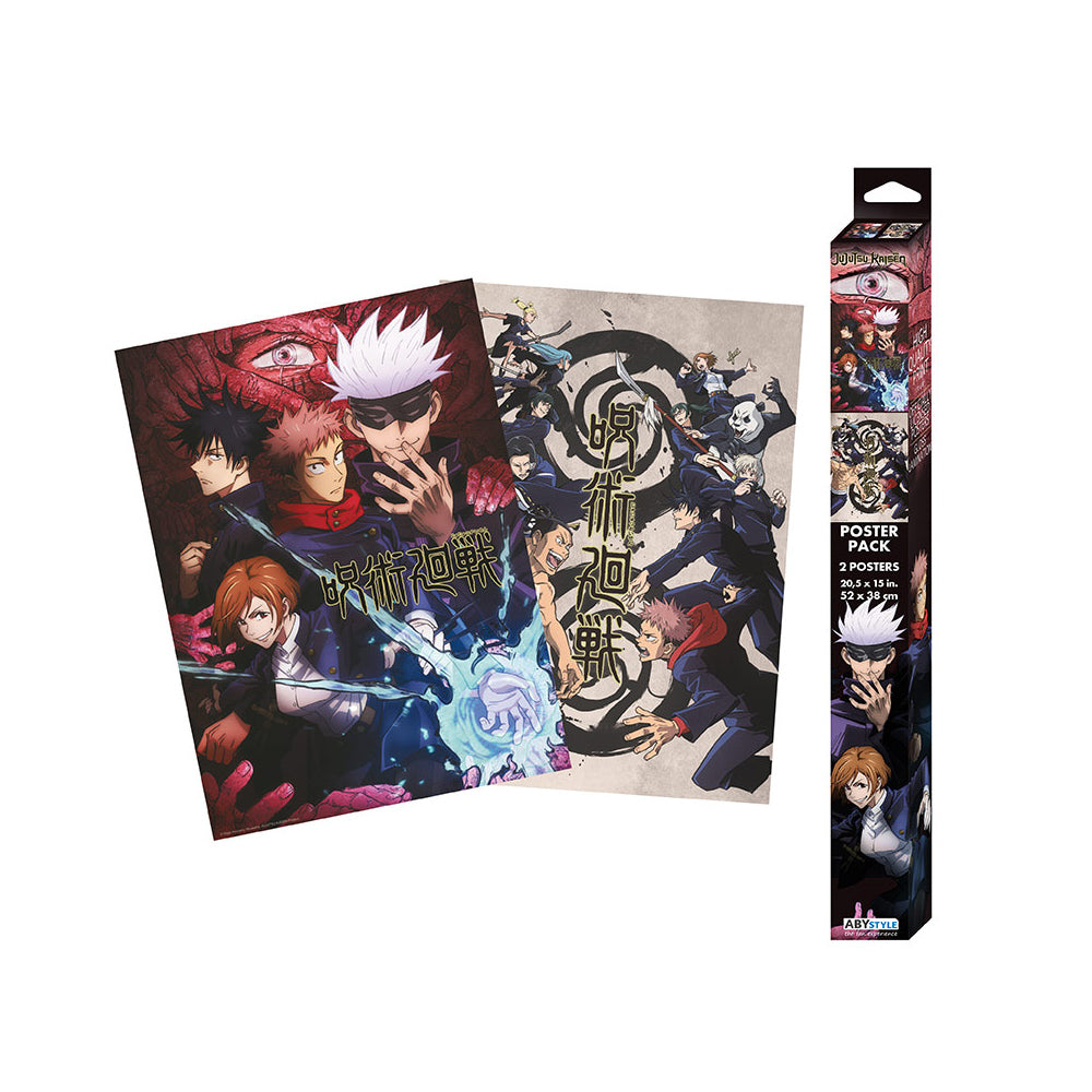 Jujutsu Kaisen - Group and Schools - Julistesetti (2 kpl)