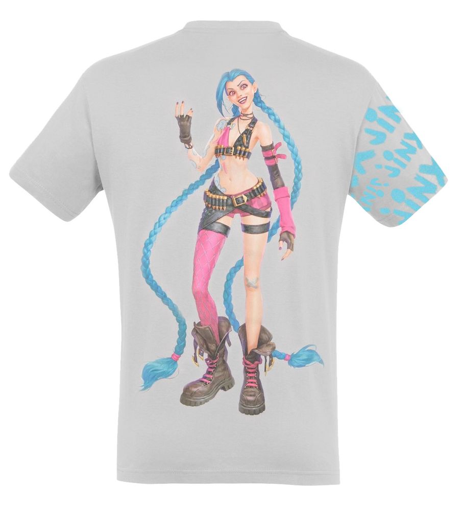 League of Legends - Jinx Allover - T-paita