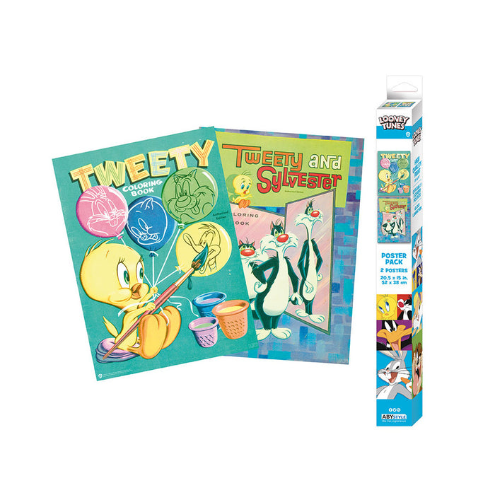 Looney Tunes - Tweety ja Sylvester - Julistesetti (2 kpl)