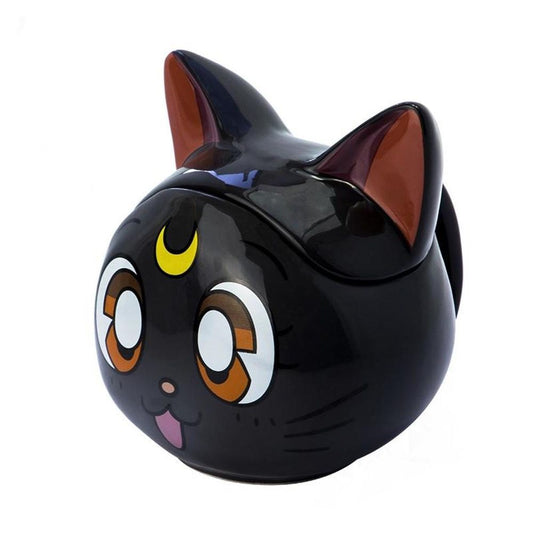 Sailor Moon - Luna Head - 3D-muki