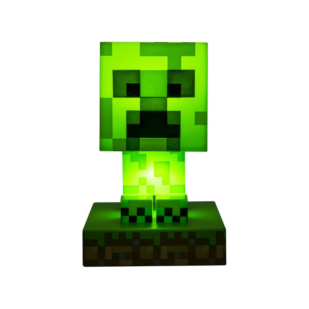 Minecraft - Creeper - Pöytävalaisin