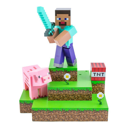 Minecraft - Steve Diorama - Valaisin (lamppu)