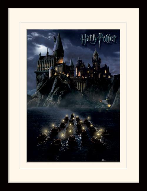 Harry Potter - Hogwarts Crest - kehystetty taidejuliste