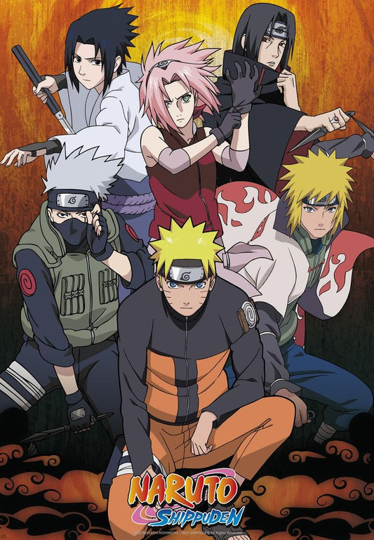 Naruto - Team 7 & Itachi - Juliste