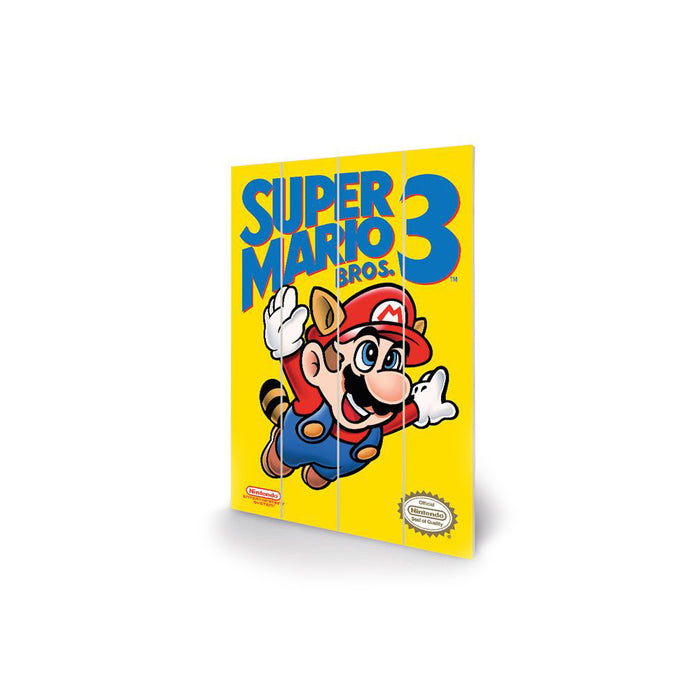 Super Mario - Bros 3 - Puinen juliste