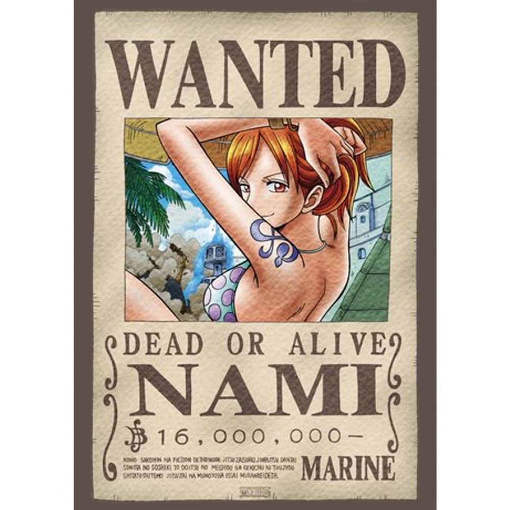 One Piece - Zoro Wanted - Postikortit