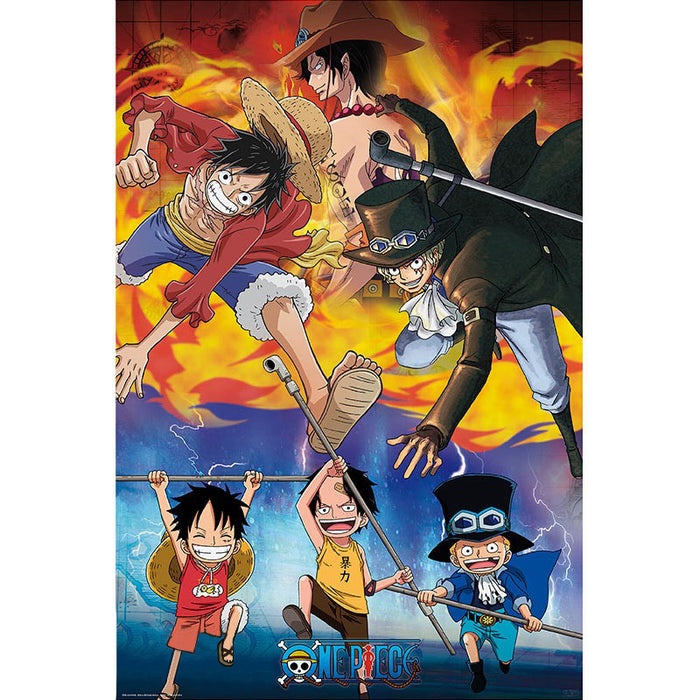 One Piece - Ace Sabo Luffy - Juliste