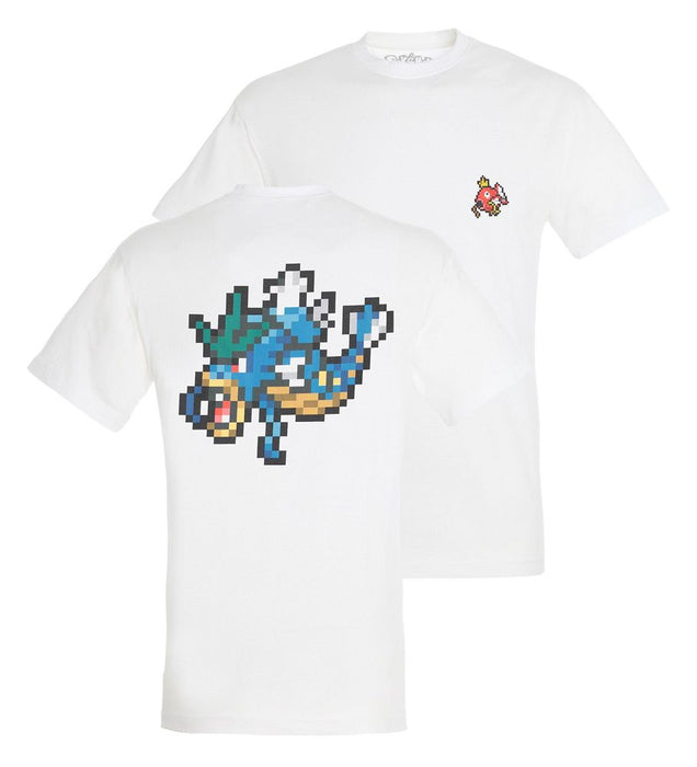 Pokémon - Magikarp & Gyarados Pixel - T-paita