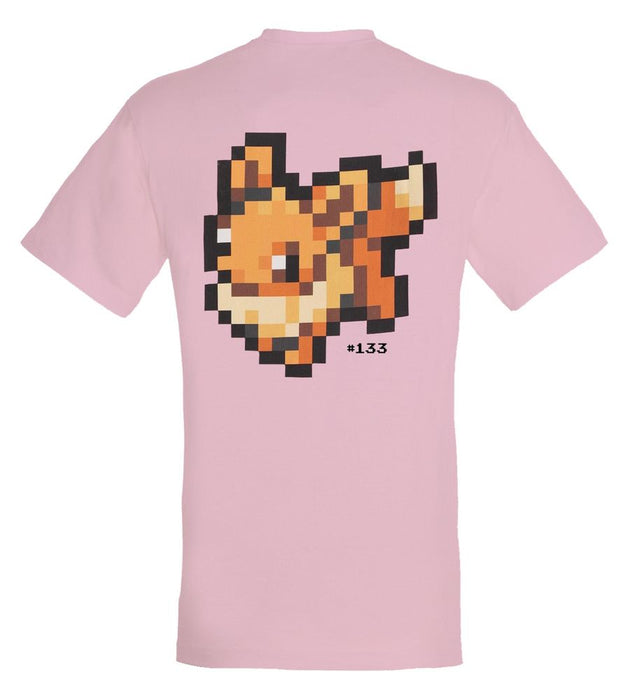 Pokémon - Pixel Eevee - T-paita