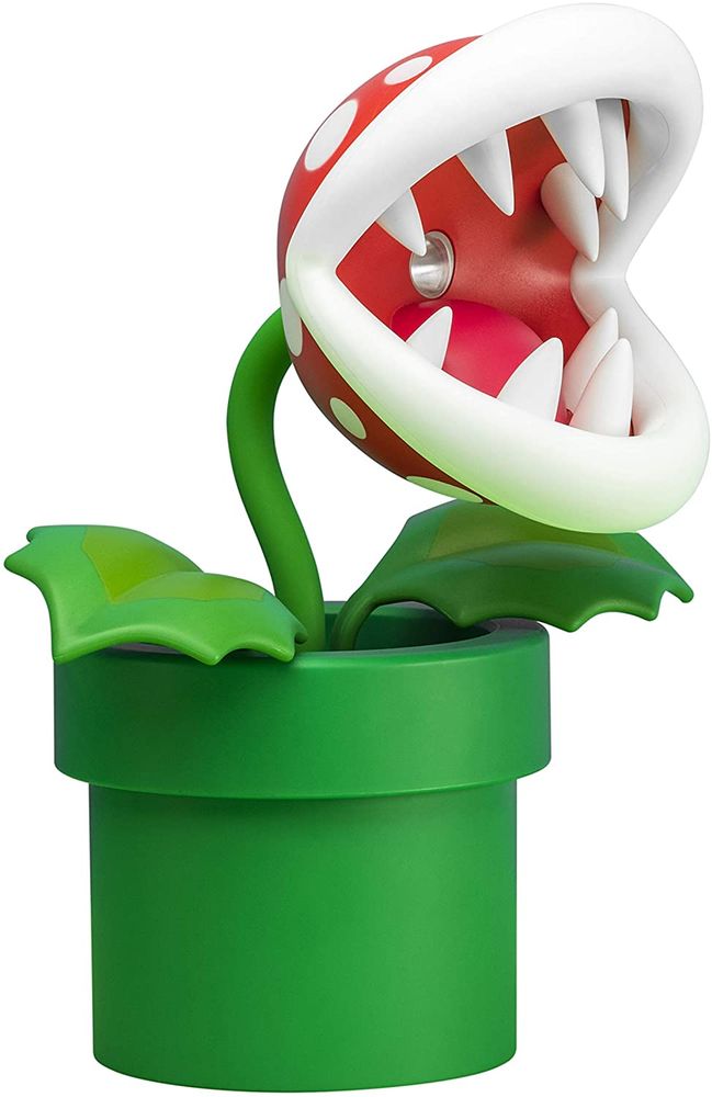 Super Mario - Piranha Plant - Pöytävalaisin