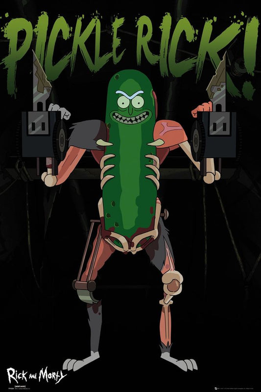 Rick and Morty - Pickle Rick - Juliste