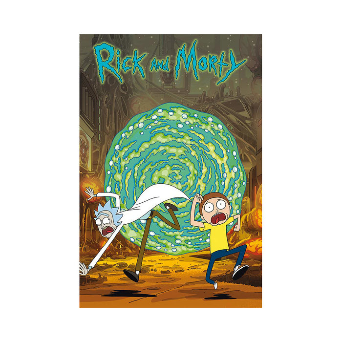 Rick and Morty - Portal - Juliste