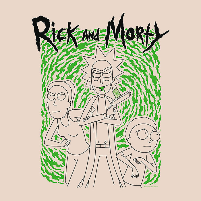 Rick and Morty - Portal - Kangaskassi (olkalaukku)